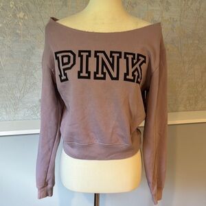 PINK Victoria's Secret Mauve Sweatshirt collegiate, S - like new